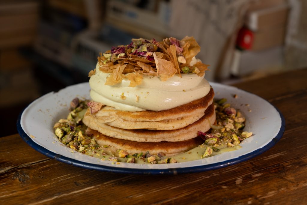 Drury Baklava Pancakes Close Up